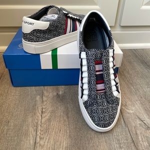 Tory Burch Gemini Link Slip On Ruffle sneakers